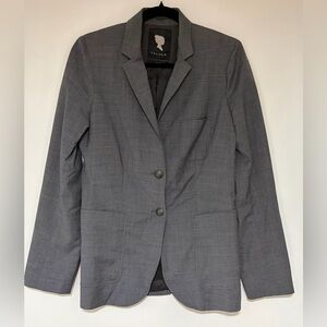 Talula Women’s Gray Wool Blend Two Button Blazer Size 8